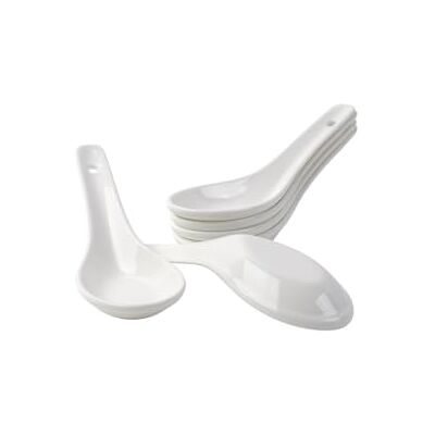 Holst Porzellan Cucchiaini cinali in porcellana, 13 cm, 13,5 x 4,5 x 6 cm, 6 pezzi Holst Porzellan Cucchiaini cinali in porcellana, 13 cm, 13,5 x 4,5 x 6 cm, 6 pezzi