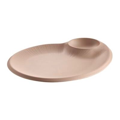 APS Piatto – NERO – 30 x 25 cm, H: 2,5 cm, melamina color sabbia, con ciotolina integrata Ø 9 cm (0,06 L), impilabile, lavabile in lavastoviglie, robusto e moderno APS Piatto – NERO – 30 x 25 cm, H: 2,5 cm, melamina color sabbia, con ciotolina integrata Ø 9 cm (0,06 L), impilabile, lavabile in lavastoviglie, robusto e moderno