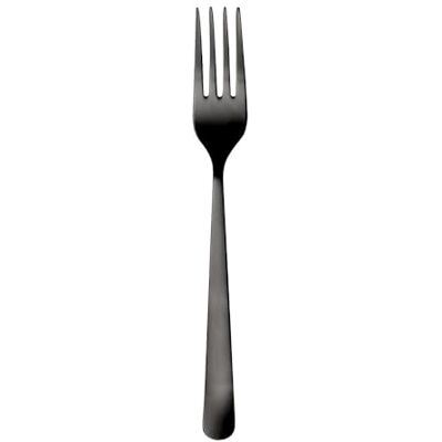 Garcia de Pou 12 pezzi Forchette da tavolo 'Oslo' 20,9 cm nero acciaio Garcia de Pou 12 pezzi Forchette da tavolo 'Oslo' 20,9 cm nero acciaio