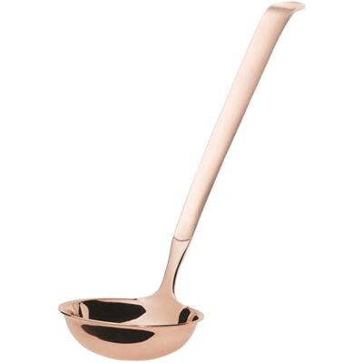 Amefa BUFFET Tappetino per zuppa, mestolo per catering, mestolo per zuppa e stufato, posate da servizio, in acciaio inox 18/10, satinato, rame, lunghezza: 31 cm Amefa BUFFET Tappetino per zuppa, mestolo per catering, mestolo per zuppa e stufato, posate da servizio, in acciaio inox 18/10, satinato, rame, lunghezza: 31 cm
