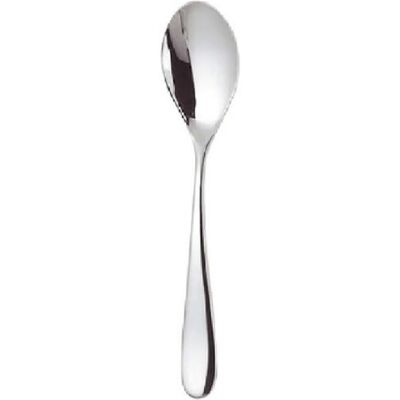 Alessi Nuovo Milano Cucchiaio Piatto F Point in Acciaio Lucido, Set da 6 Alessi Nuovo Milano Cucchiaio Piatto F Point in Acciaio Lucido, Set da 6