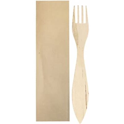 Garcia de Pou 100 pezzi Forchette angolari infondate Kraft 15 cm naturale legno Garcia de Pou 100 pezzi Forchette angolari infondate Kraft 15 cm naturale legno