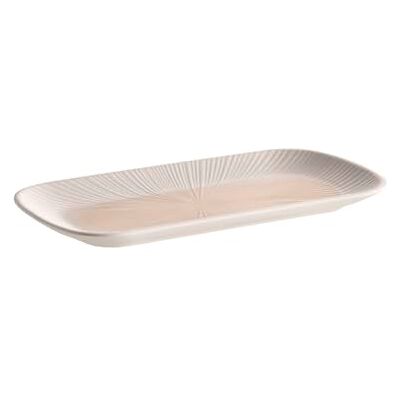 APS Vassoio GN 1/3 BLUSH, melamina, 32,5 x 17,6 cm, bianco/beige APS Vassoio GN 1/3 BLUSH, melamina, 32,5 x 17,6 cm, bianco/beige