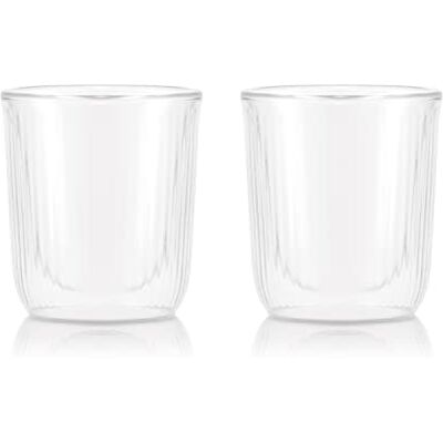 Bodum DOURO Set 2 bicchieri da saké, doppia parete, 0,145 l Bodum DOURO Set 2 bicchieri da saké, doppia parete, 0,145 l