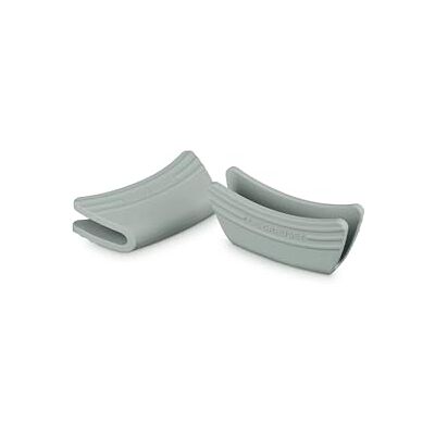 LE CREUSET Manici laterali, set da 2, silicone, adattabili, resistenti al calore fino a 250 °C, Sea Salt LE CREUSET Manici laterali, set da 2, silicone, adattabili, resistenti al calore fino a 250 °C, Sea Salt