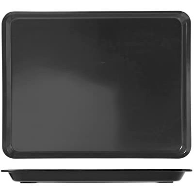H&H Vassoio con Bordo Melamina 45X35X2Nero Arredo Tavola Tessili, Nero, 45x35x2 cm H&H Vassoio con Bordo Melamina 45X35X2Nero Arredo Tavola Tessili, Nero, 45x35x2 cm