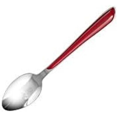 H&H Cucchiaio Tavola Eclat, Acciaio/Inox, Rosso, 21 cm H&H Cucchiaio Tavola Eclat, Acciaio/Inox, Rosso, 21 cm
