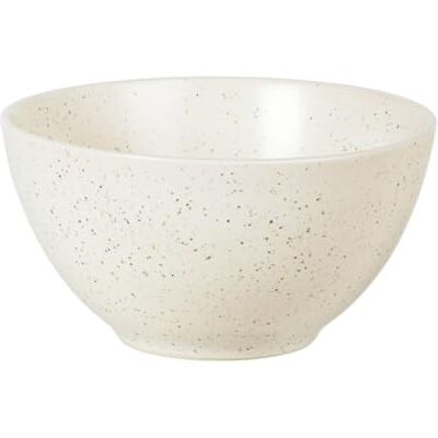Broste Copenhagen Nordic Vanilla Ciotola in gres color crema screziata, dimensioni: 17 x 17 x 8 cm Broste Copenhagen Nordic Vanilla Ciotola in gres color crema screziata, dimensioni: 17 x 17 x 8 cm