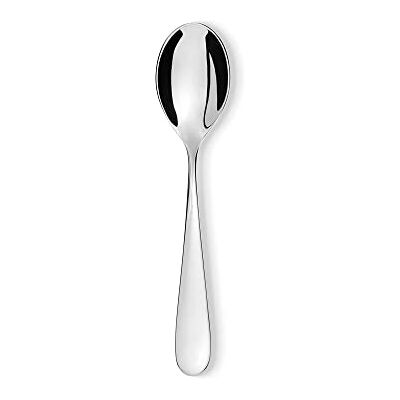 Alessi Nuovo Milano Cucchiaini da Dessert di Design in Acciaio Inox, 6 Pezzi Alessi Nuovo Milano Cucchiaini da Dessert di Design in Acciaio Inox, 6 Pezzi