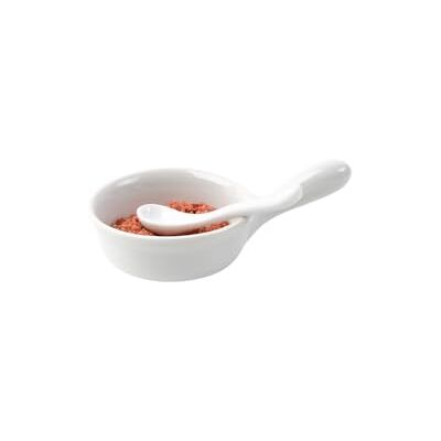 Holst Porzellan Set di 2 padelle per ingredienti e spezie con cucchiaio, 10 x 6 x 3,5 cm, 2 pezzi, colore: Bianco Holst Porzellan Set di 2 padelle per ingredienti e spezie con cucchiaio, 10 x 6 x 3,5 cm, 2 pezzi, colore: Bianco