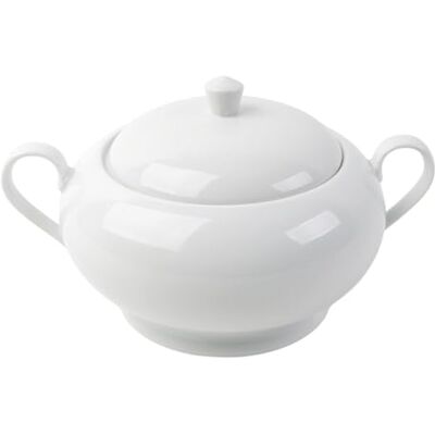 Holst Porzellan Zuppa in porcellana, 2,5 l, con coperchio Culina II, 31 x 21 x 14,5 cm, 1 pezzo, colore: Bianco Holst Porzellan Zuppa in porcellana, 2,5 l, con coperchio Culina II, 31 x 21 x 14,5 cm, 1 pezzo, colore: Bianco
