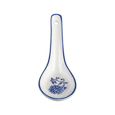 Holst Porzellan 'Holst Porcellana China Cucchiaio 13 x 4 cm Qing Hua Ci, Plastica, Bianco/Blu, 12.5 x 4 x 4.5 cm, 12 unità Holst Porzellan 'Holst Porcellana China Cucchiaio 13 x 4 cm Qing Hua Ci, Plastica, Bianco/Blu, 12.5 x 4 x 4.5 cm, 12 unità