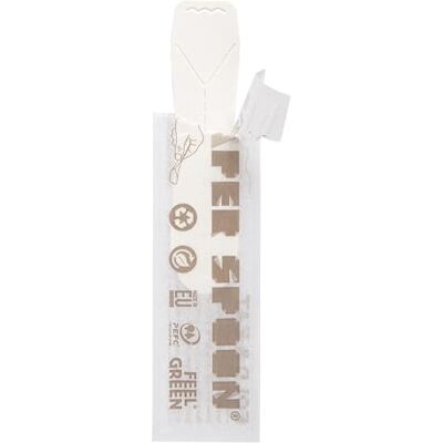 García de Pou - Paper Spoon - 9,4 cm - Bianco - Cucchiai García de Pou - Paper Spoon - 9,4 cm - Bianco - Cucchiai
