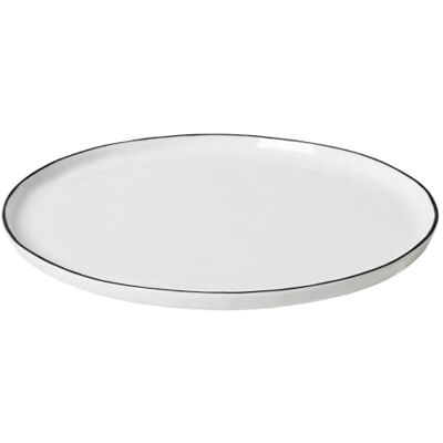 Broste Copenhagen Piatto da portata Salt, Ø 28 cm, colore: Bianco Broste Copenhagen Piatto da portata Salt, Ø 28 cm, colore: Bianco