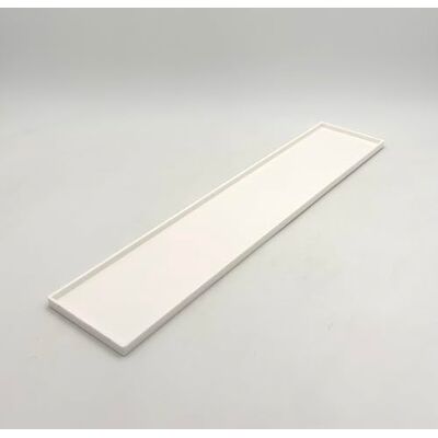 BIGHOUSE IT - Vassoio pasticceria - 50x10x1cm - Bianco - Vetrina BIGHOUSE IT - Vassoio pasticceria - 50x10x1cm - Bianco - Vetrina