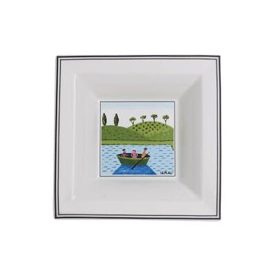 Villeroy & Boch 10-1634-3934 Design Naif Gifts Ciotola Quadrata, Porcellana con Decorazioni dall'Aspetto Fantasioso, Quadrata Villeroy & Boch 10-1634-3934 Design Naif Gifts Ciotola Quadrata, Porcellana con Decorazioni dall'Aspetto Fantasioso, Quadrata
