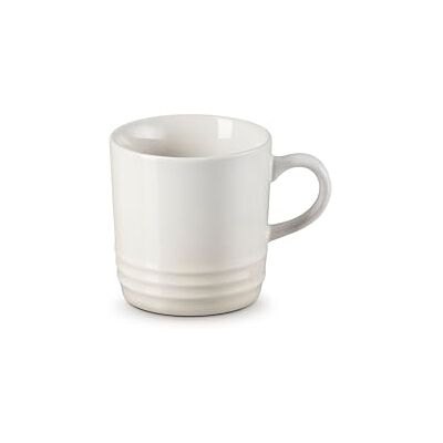 LE CREUSET Tazza cappuccino London in gres vetrificato, 200 ml, Meringue, LE CREUSET Tazza cappuccino London in gres vetrificato, 200 ml, Meringue,