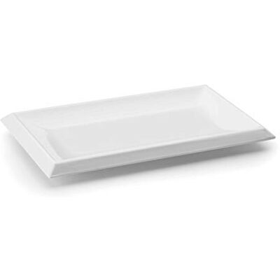 LACOR 63532 Classico vassoio rettangolare in melamina 30x22x2cm- Bianco LACOR 63532 Classico vassoio rettangolare in melamina 30x22x2cm- Bianco