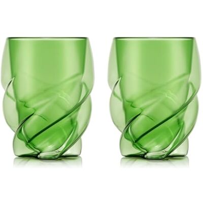 Bodum PAVINA Paris Bicchieri a doppia parete, 270 ml, lavabili in lavastoviglie, in vetro borosilicato soffiato, 270 ml, colore: Verde trasparente Bodum PAVINA Paris Bicchieri a doppia parete, 270 ml, lavabili in lavastoviglie, in vetro borosilicato soffiato, 270 ml, colore: Verde trasparente