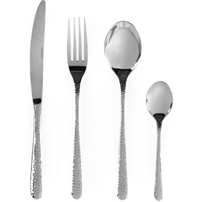 Salter Soho Set Posate 16 Pezzi Acciaio Inossidabile 18/0, 4 Posti Tavola, Forchetta, Coltello, Cucchiaio & Cucchiaino, Set di Posate da Tavola, Lavabile in Lavastoviglie, Finitura Lucida a Specchio Salter Soho Set Posate 16 Pezzi Acciaio Inossidabile 18/0, 4 Posti Tavola, Forchetta, Coltello, Cucchiaio & Cucchiaino, Set di Posate da Tavola, Lavabile in Lavastoviglie, Finitura Lucida a Specchio