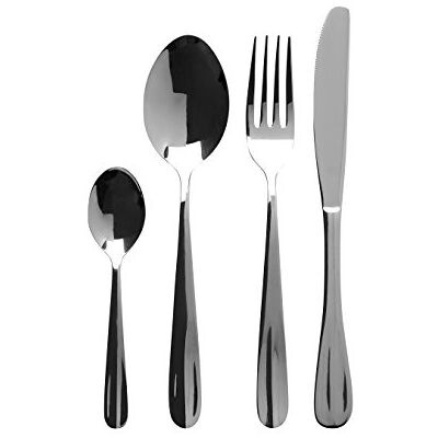 PREMIER Housewares Servizio Posate 16 Pezzi Monica Rosemary Cutlery Set PREMIER Housewares Servizio Posate 16 Pezzi Monica Rosemary Cutlery Set
