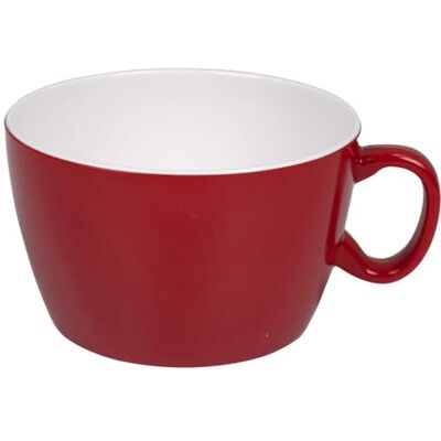Bo-Camp Piatti fondi bicolori 4 pezzi rosso - Set di ciotole Bo-Camp Piatti fondi bicolori 4 pezzi rosso - Set di ciotole