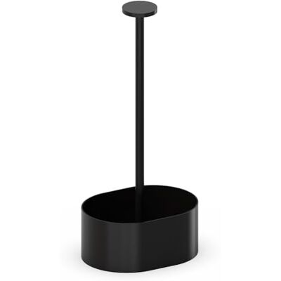 APS Servizio da tavola THE GRID Acciaio inossidabile nero, 14,5 x 10,5 cm, H: 30 cm, fondo antiscivolo APS Servizio da tavola THE GRID Acciaio inossidabile nero, 14,5 x 10,5 cm, H: 30 cm, fondo antiscivolo