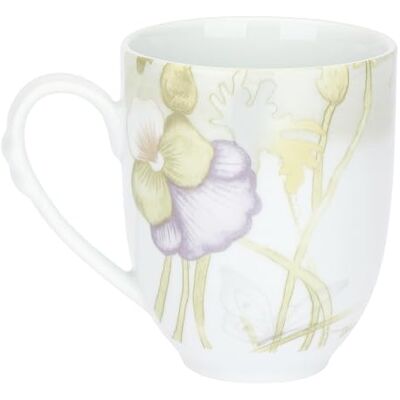 THUN Mug porcellana Collezione Bloom h10,8 cm; Ø8,8cm; manico1,6 cm THUN Mug porcellana Collezione Bloom h10,8 cm; Ø8,8cm; manico1,6 cm