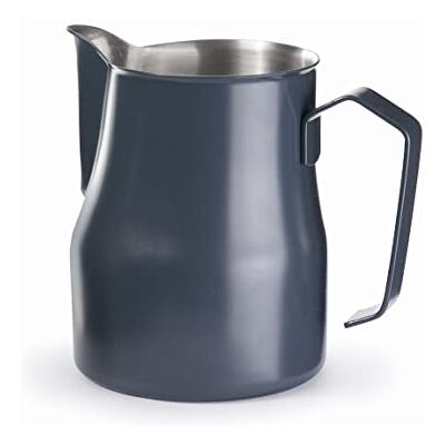 LACOR Lattiera per baristi in acciaio inox, grigio azzurro. LACOR Lattiera per baristi in acciaio inox, grigio azzurro.