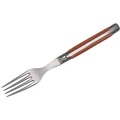 Goyon-Chazeau Laguiole Forchetta da Bistecca, Acciaio Inox, Argento/Colore del Legno (Marrone) Goyon-Chazeau Laguiole Forchetta da Bistecca, Acciaio Inox, Argento/Colore del Legno (Marrone)