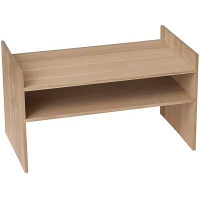APS Buffet -VALO-, 55,5 x 32 cm, H: 32 cm, legno di quercia (oliato), adatto alle scatole VALO GN, 1° livello ad un'altezza di 17,5 cm, 2° livello ad un'altezza di 27,5 cm, sistema GN APS Buffet -VALO-, 55,5 x 32 cm, H: 32 cm, legno di quercia (oliato), adatto alle scatole VALO GN, 1° livello ad un'altezza di 17,5 cm, 2° livello ad un'altezza di 27,5 cm, sistema GN