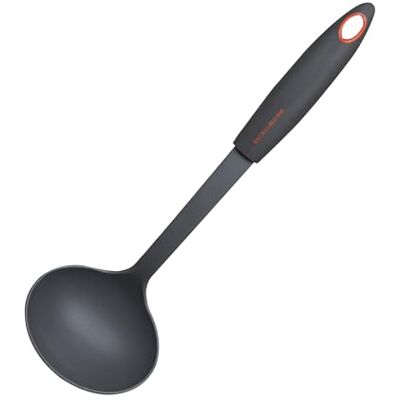 Fackelmann MESTOLO, Nylon, Grigio Antracite e Rosso Fackelmann MESTOLO, Nylon, Grigio Antracite e Rosso