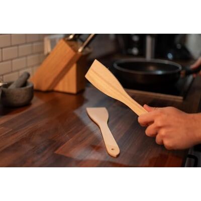Chinchilla Set di 10 spatole ® curve 30x7cm Pratici gadget da cucina per cucinare e friggere senza fatica Chinchilla Set di 10 spatole ® curve 30x7cm Pratici gadget da cucina per cucinare e friggere senza fatica