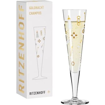 Ritzenhoff Goldnacht Champus 1040 bicchiere di champagne Ritzenhoff Goldnacht Champus 1040 bicchiere di champagne