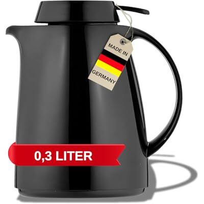 Thermos Helios Q100 Nero - Con Inserto in Vetro Thermos Helios Q100 Nero - Con Inserto in Vetro
