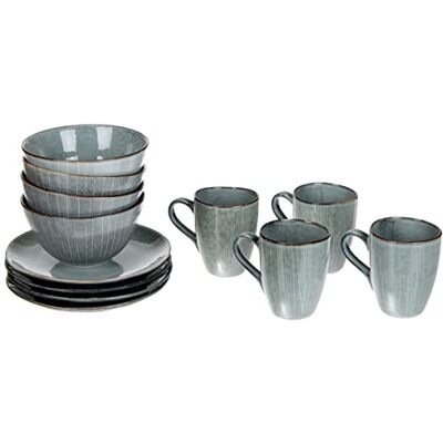 Broste Copenhagen Nordic Sea Set da colazione in gres Broste Copenhagen Nordic Sea Set da colazione in gres