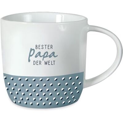 Grafik Werkstatt Grafik-Werkstatt Tazza da caffè con scritta in lingua tedesca Bester Papa der Welt, 300 ml Grafik Werkstatt Grafik-Werkstatt Tazza da caffè con scritta in lingua tedesca Bester Papa der Welt, 300 ml