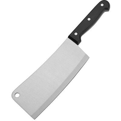 Westmark Mannaia, Lama ampia, Lunghezza totale: 30 cm, Acciaio inox/Plastica, Nero/Argento, Westmark Mannaia, Lama ampia, Lunghezza totale: 30 cm, Acciaio inox/Plastica, Nero/Argento,
