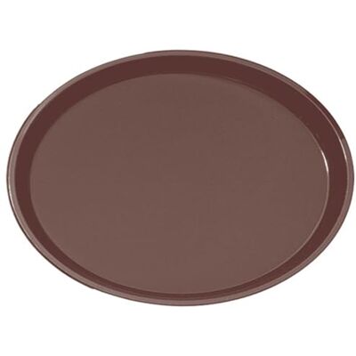 Garcia de Pou Vassoio Antiscivolo Ovale 67X55,5 Cm Fibra Marrone 1 Unità Garcia de Pou Vassoio Antiscivolo Ovale 67X55,5 Cm Fibra Marrone 1 Unità