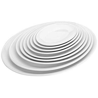 LACOR Vassoio ovale in melammina, 45,8 x 34,8 x 3 cm LACOR Vassoio ovale in melammina, 45,8 x 34,8 x 3 cm