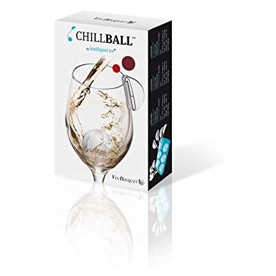 VB VIN BOUQUET Vin Bouquet Sfere refrigeranti con Clip e Vassoio, Set da 6 VB VIN BOUQUET Vin Bouquet Sfere refrigeranti con Clip e Vassoio, Set da 6