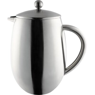 Grunwerg Bellied Cafetiere - Doppia Parete, Finitura Satinata Grunwerg Bellied Cafetiere - Doppia Parete, Finitura Satinata