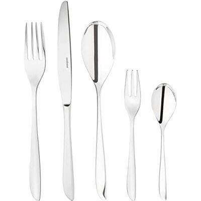 Sambonet Set di posate Leaf Inox per 6 persone - Posate Sambonet Set di posate Leaf Inox per 6 persone - Posate