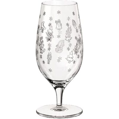Villeroy & Boch Toy's Delight set di bicchieri da birra da 2 pezzi 175mm trasparente, lavabili in lavastoviglie, decorazione natalizia, bicchieri per birra natalizi, cristallo Villeroy & Boch Toy's Delight set di bicchieri da birra da 2 pezzi 175mm trasparente, lavabili in lavastoviglie, decorazione natalizia, bicchieri per birra natalizi, cristallo