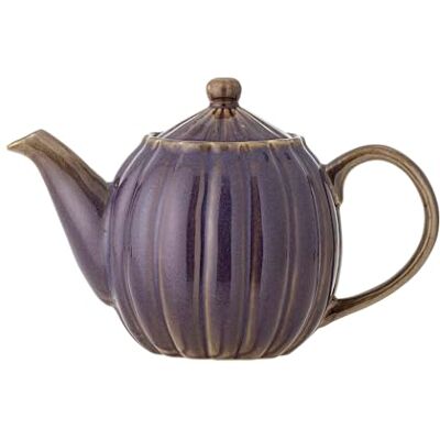Bloomingville Latina Teiera 1085 ml – Teiera in gres porcellanato con coperchio e manico – Caraffa in ceramica di alta qualità – Elegante teiera per tè e bevande calde – lavabile in lavastoviglie e design unico Bloomingville Latina Teiera 1085 ml – Teiera in gres porcellanato con coperchio e manico – Caraffa in ceramica di alta qualità – Elegante teiera per tè e bevande calde – lavabile in lavastoviglie e design unico