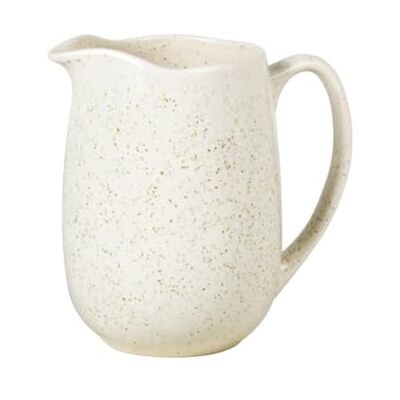 Broste Copenhagen Nordic Vanilla Caraffa per latte in grès, 1 l, dimensioni: 17 x 9 x 16 cm Broste Copenhagen Nordic Vanilla Caraffa per latte in grès, 1 l, dimensioni: 17 x 9 x 16 cm