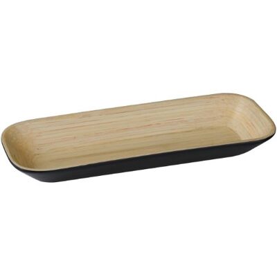 PREMIER Housewares Vassoio Kyoto bambù, Nero Opaco PREMIER Housewares Vassoio Kyoto bambù, Nero Opaco