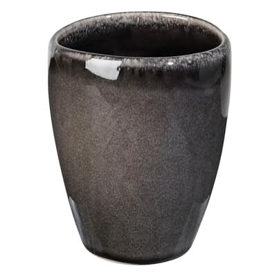 Broste Copenhagen Nordic Coal Tazza in gres porcellanato, 1 pezzo (confezione da 1) Broste Copenhagen Nordic Coal Tazza in gres porcellanato, 1 pezzo (confezione da 1)