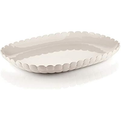 Guzzini Tiffany, Vassoio L Grande Bianco Latte, 45 x 31 x h4,5 cm 00156 Guzzini Tiffany, Vassoio L Grande Bianco Latte, 45 x 31 x h4,5 cm 00156