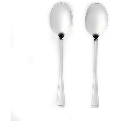 Salter ® Buxton Set di cucchiai da portata in acciaio inox, 4 pezzi, ideale come regalo di nozze Salter ® Buxton Set di cucchiai da portata in acciaio inox, 4 pezzi, ideale come regalo di nozze